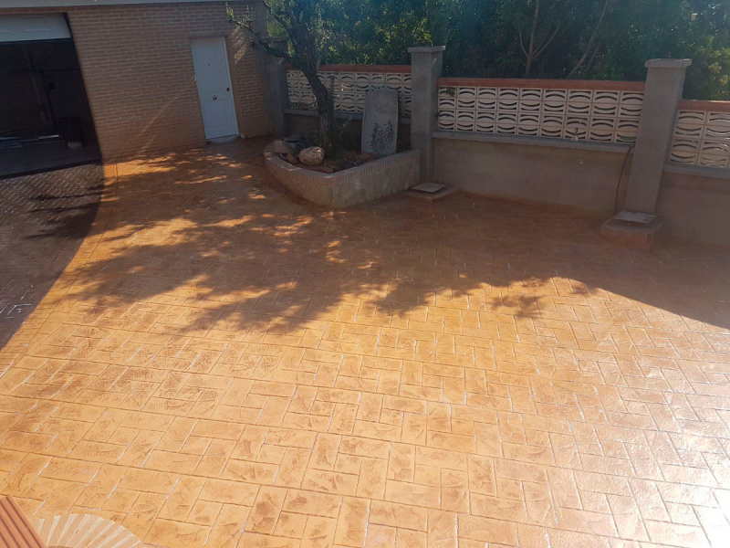 HORMIGON PATIO CHALET Alzira 